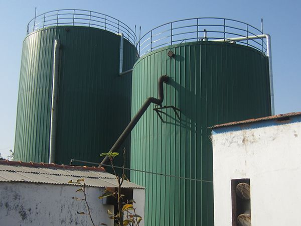 Резервуар для биогазовых установок