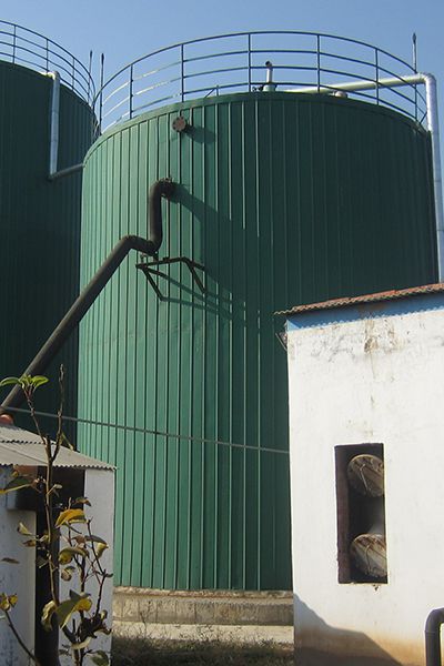 Резервуар для биогазовых установок
